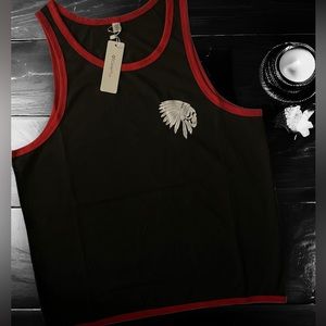 OrderPlus Mens Chief Skull Tanktop